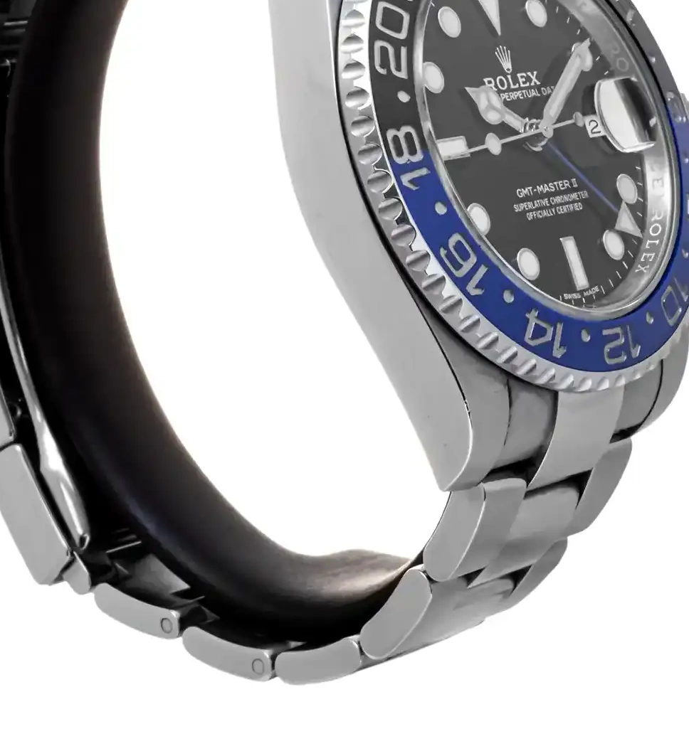 PrestigiousJewelrys Rolex GMT-Master Very Good II 116710BLNR 0317