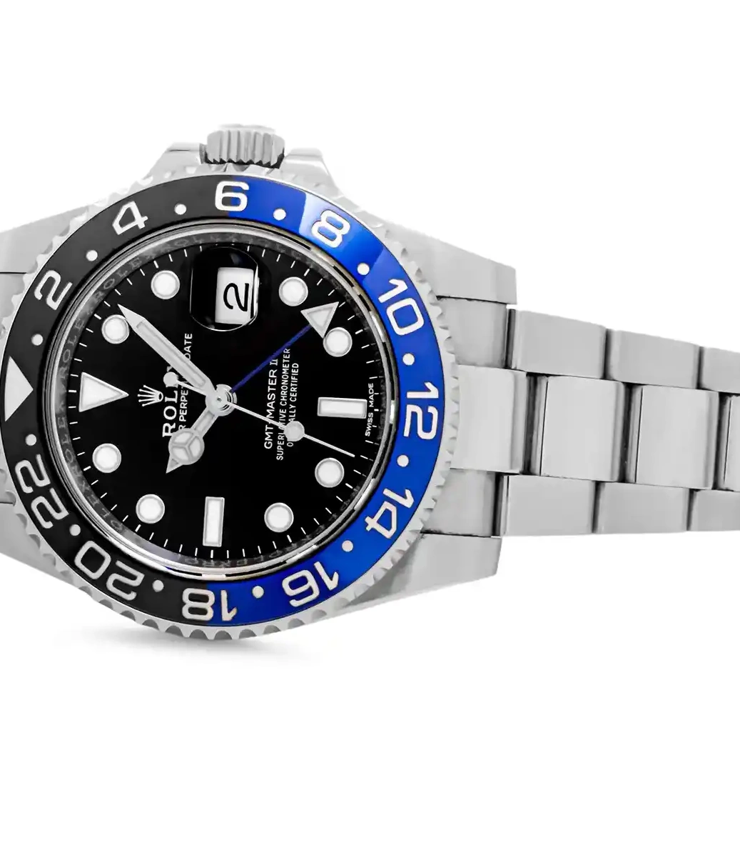 PrestigiousJewelrys Rolex GMT-Master Very Good II 116710BLNR 0317