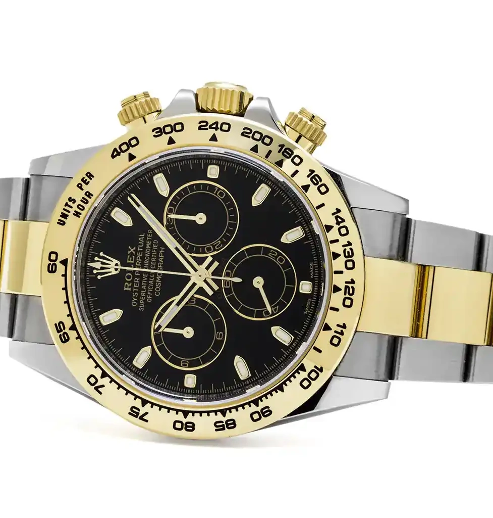 Prestigious Jewellers Rolex Stainless Gold 116503 Steel Daytona Yellow & 0318