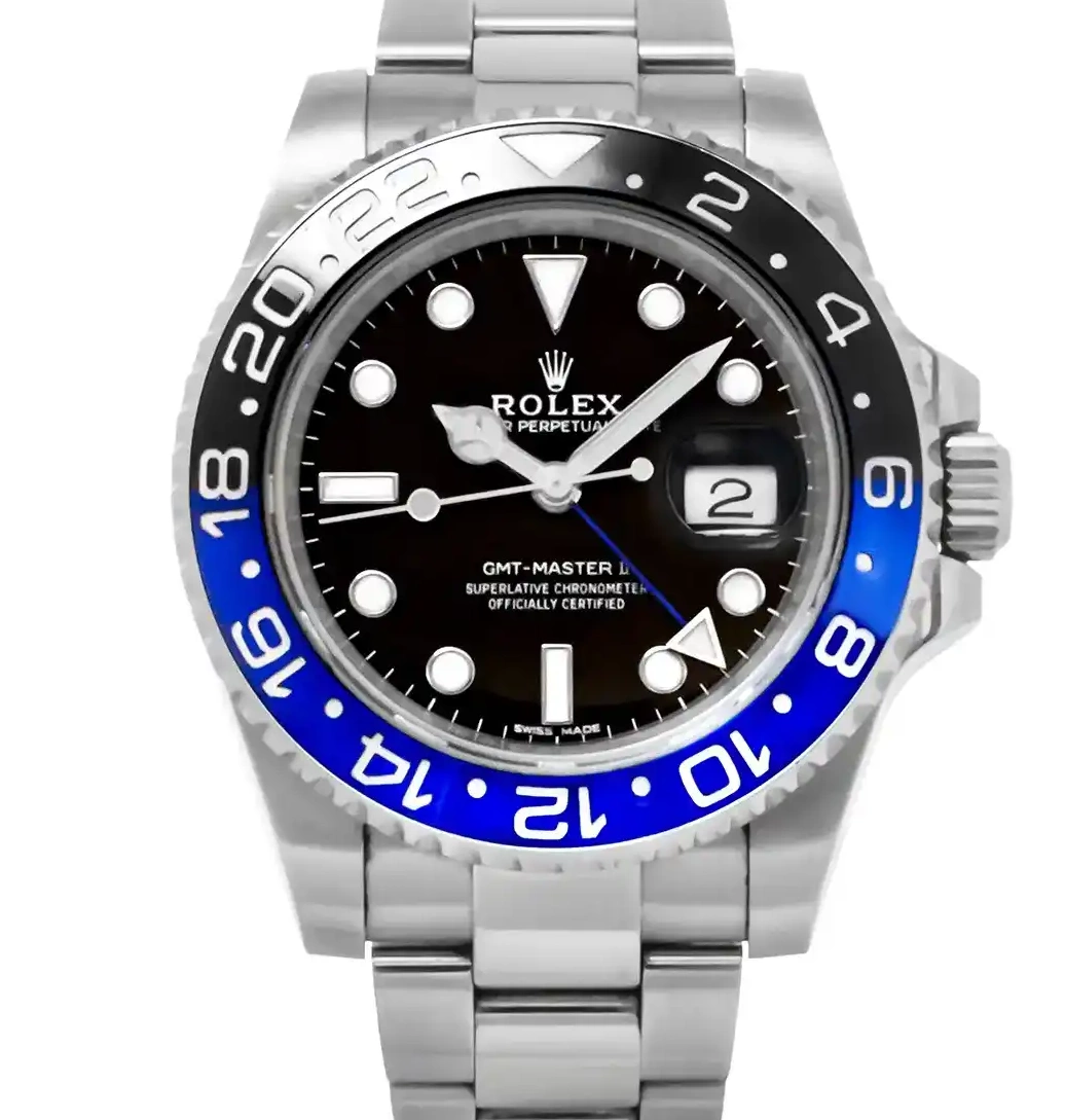 PrestigiousJewelrys Rolex GMT-Master Very Good II 116710BLNR 0317